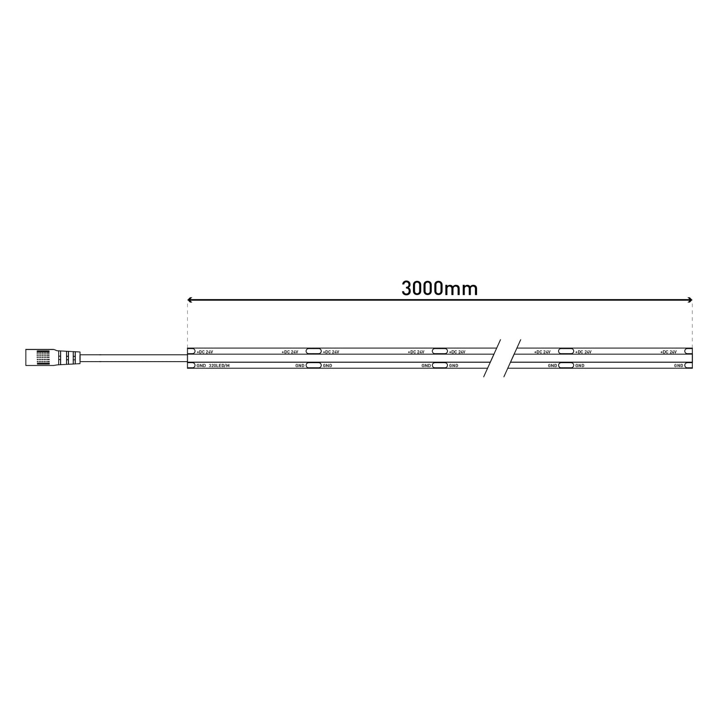 CCT / COB-LED-Stripe L: 3 m