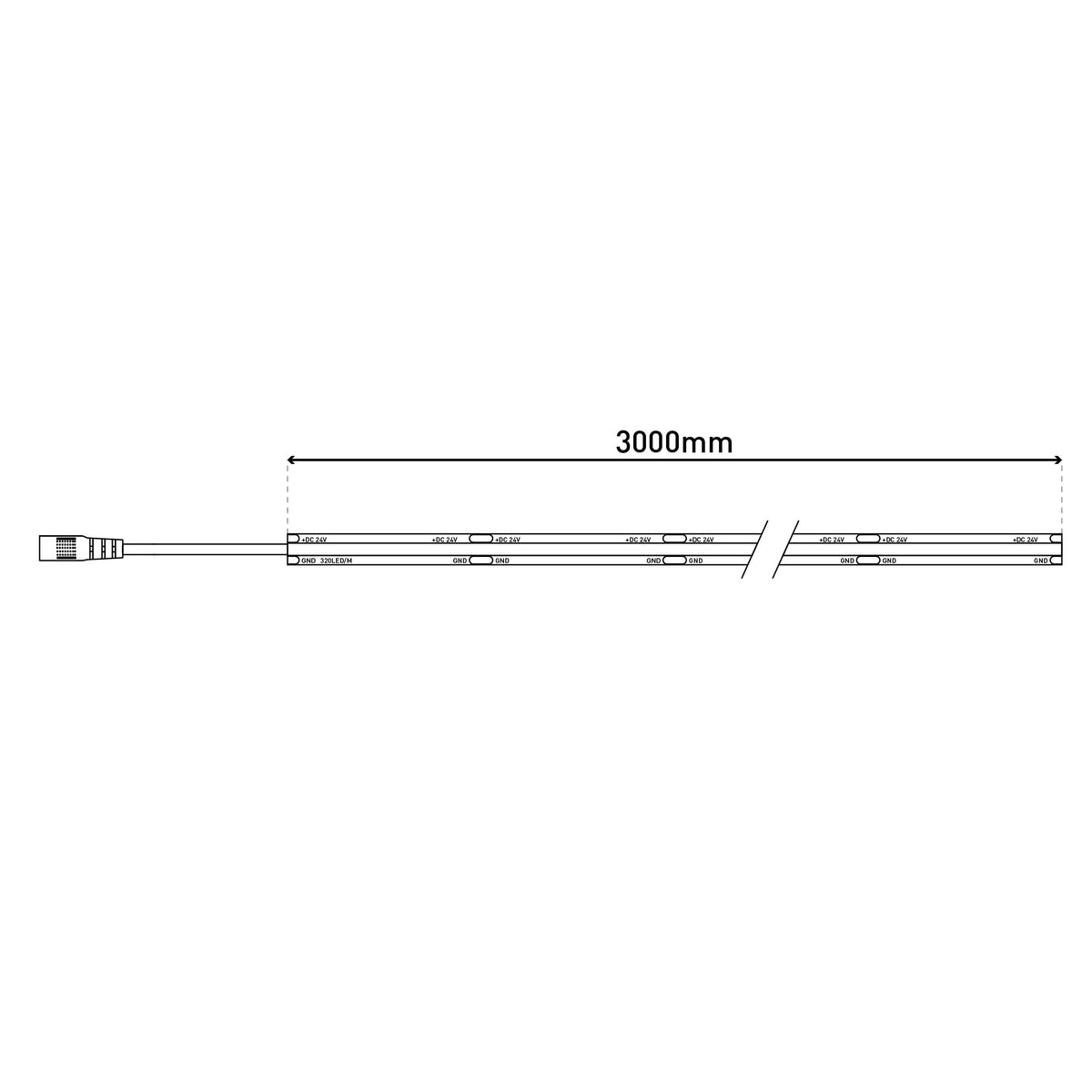 CCT / COB-LED-Stripe L: 3 m
