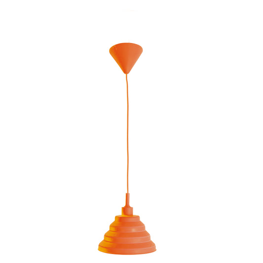 Pendelleuchte "CARA" in orange