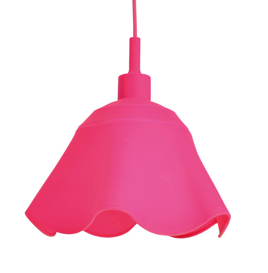 Pendelleuchte "Leya" in pink