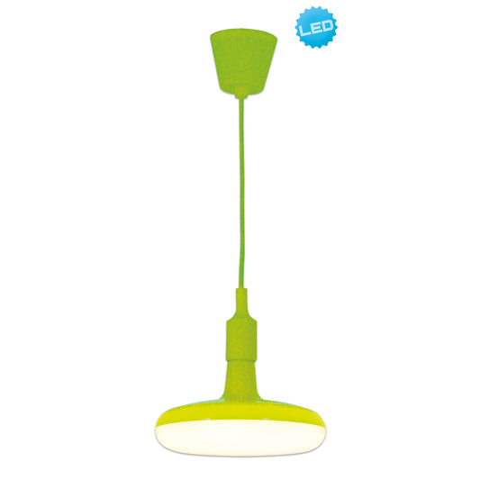 Pendelleuchte "UFO" inkl. E27 / Ø: 22cm grün
