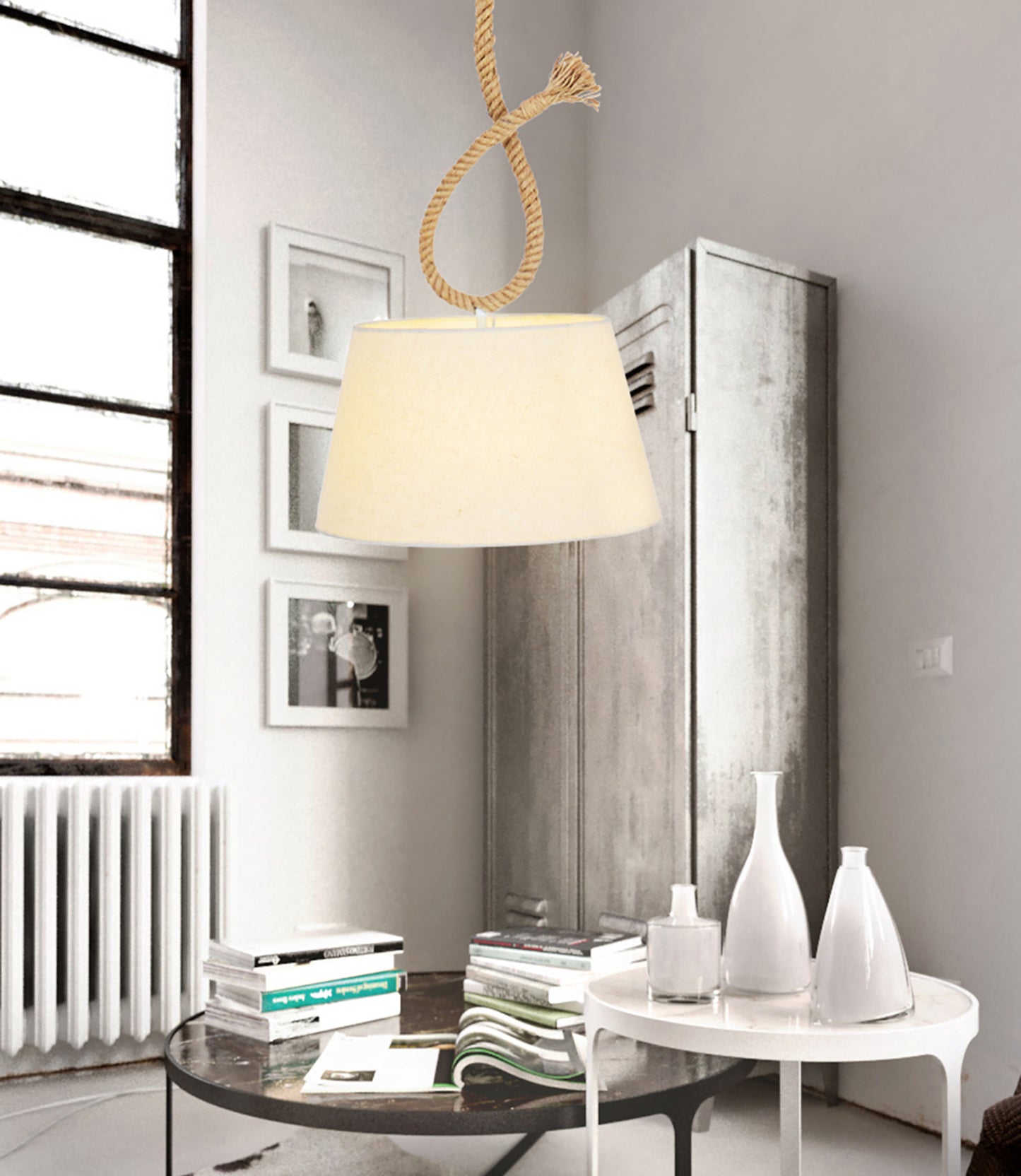 Pendelleuchte "ROPE" Ø: 35cm