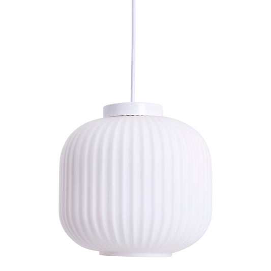 Pendelleuchte "GENEVA" Ø: 20cm weiß