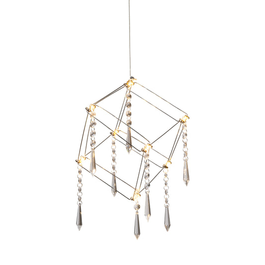 LED Pendelleuchte "ARANEUS" chrom