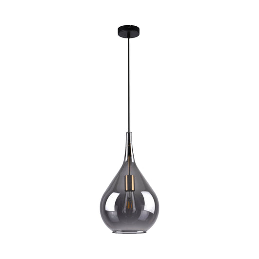 Pendelleuchte "GOTA" Ø: 25cm smoky