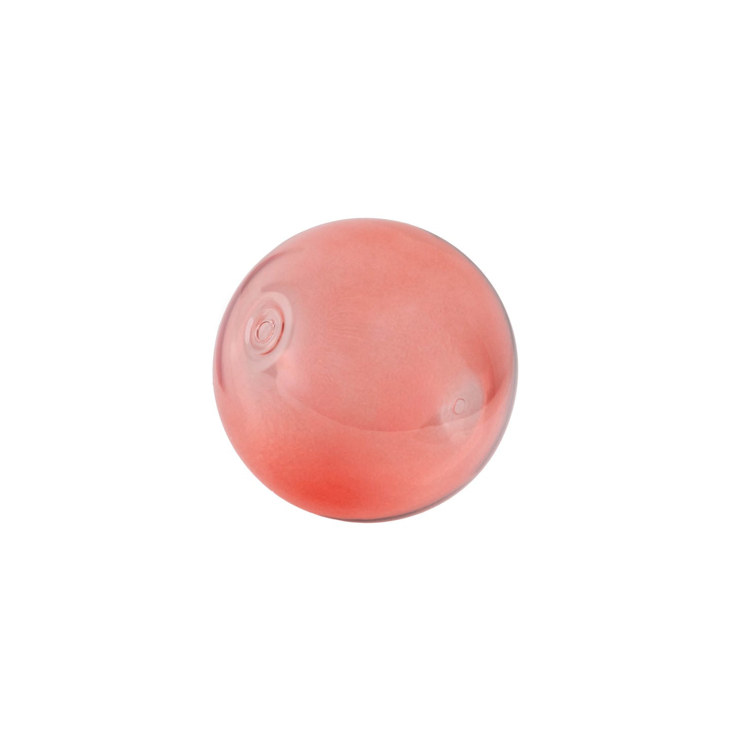 1 x Großes Glas zur "EXPLOSION" rot pastellfarben 2027962