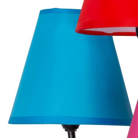 1 x Schirm Blau zur Stehleuchte 5 Flg. "COLORI" 2041261