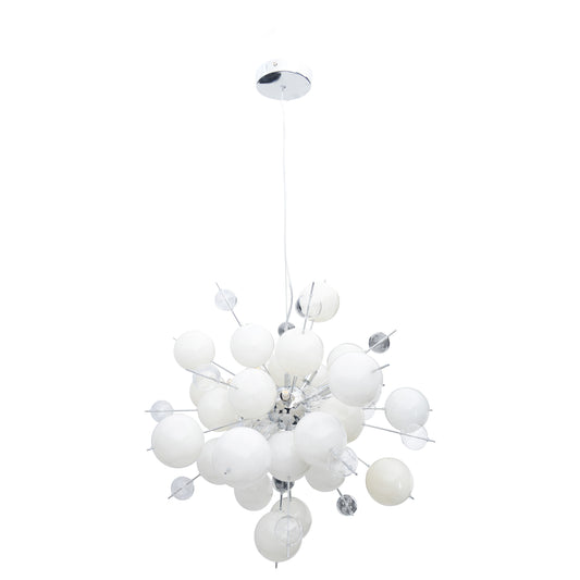 Pendelleuchte "EXPLOSION" Ø: 65cm weiß