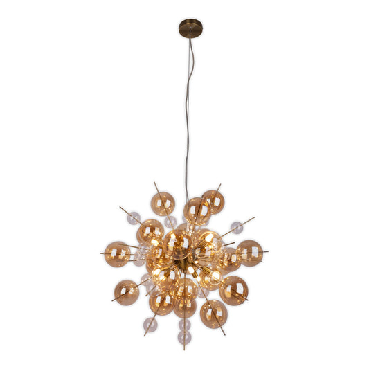 Pendelleuchte "EXPLOSION" Ø: 65cm amber