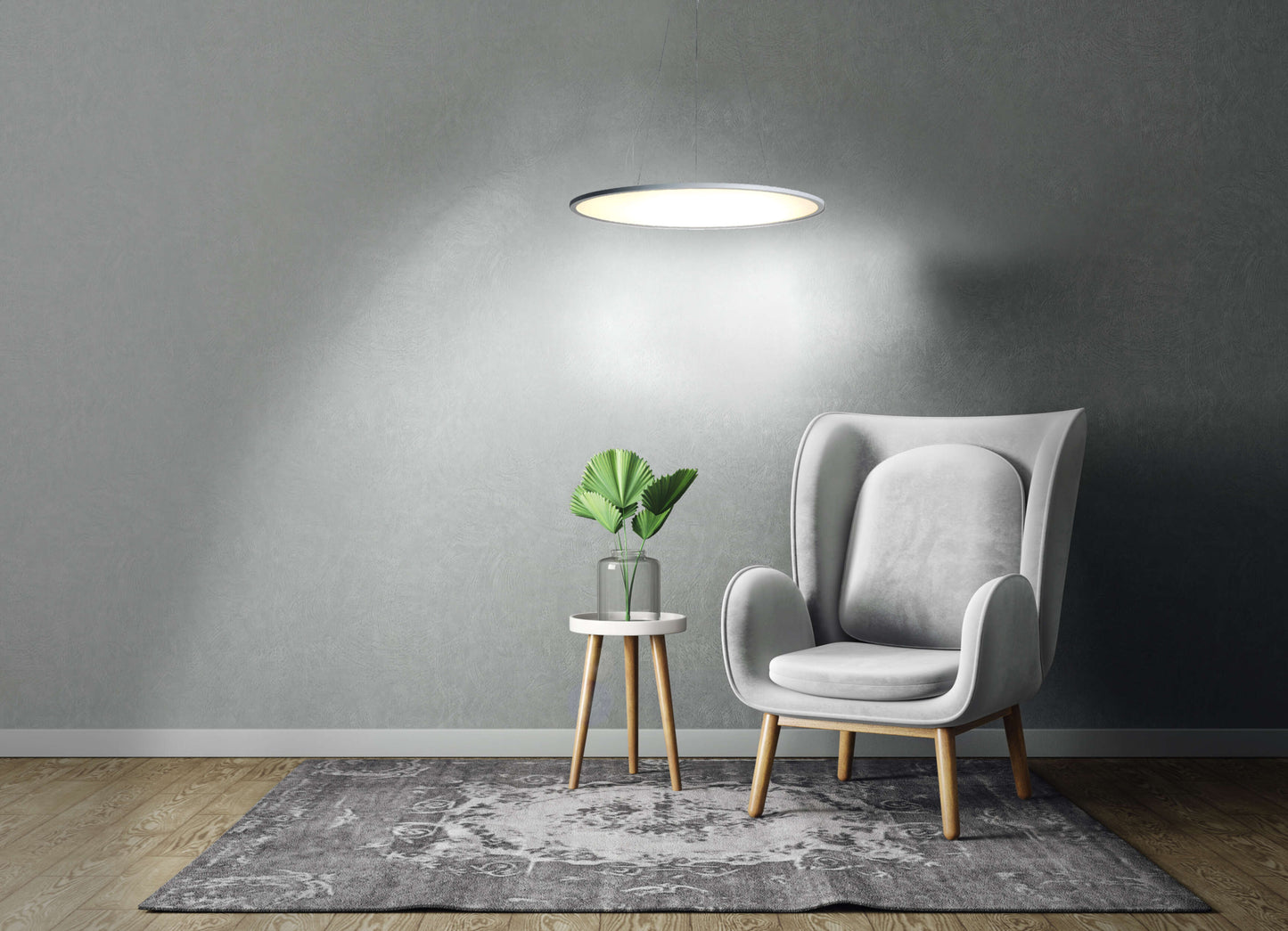 LED Pendelleuchte "Diskus"