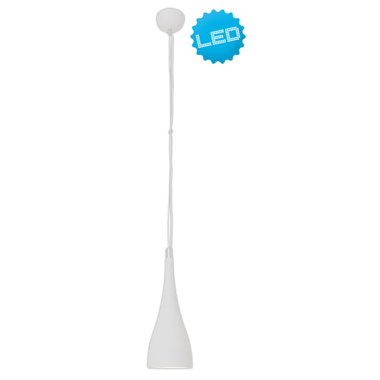 LED Pendelleuchte "LIMA" Ø: 15cm weiß