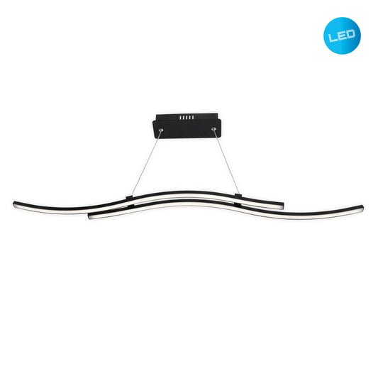 LED Pendelleuchte "ONDA" L: 96cm