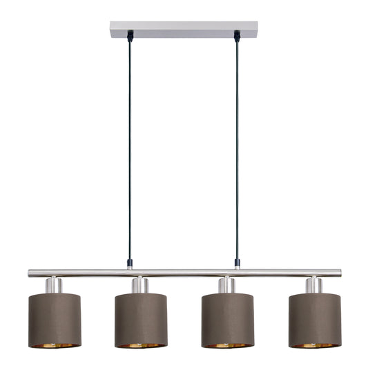 4er Pendelleuchte "MARON" L: 72,4cm