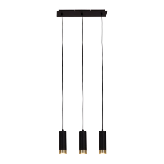 3er Pendelleuchte "FRIDU" L: 48cm