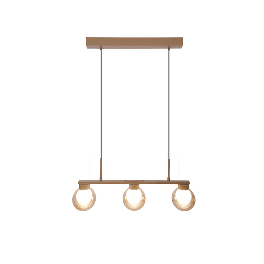 3er Pendelleuchte "DONIKA" L: 64cm