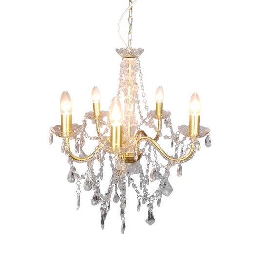 5er Krone "CECILIA" Ø: 52 cm gold
