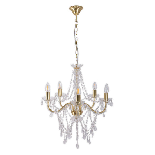 5er Krone "CECILIA" Ø: 52 cm gold