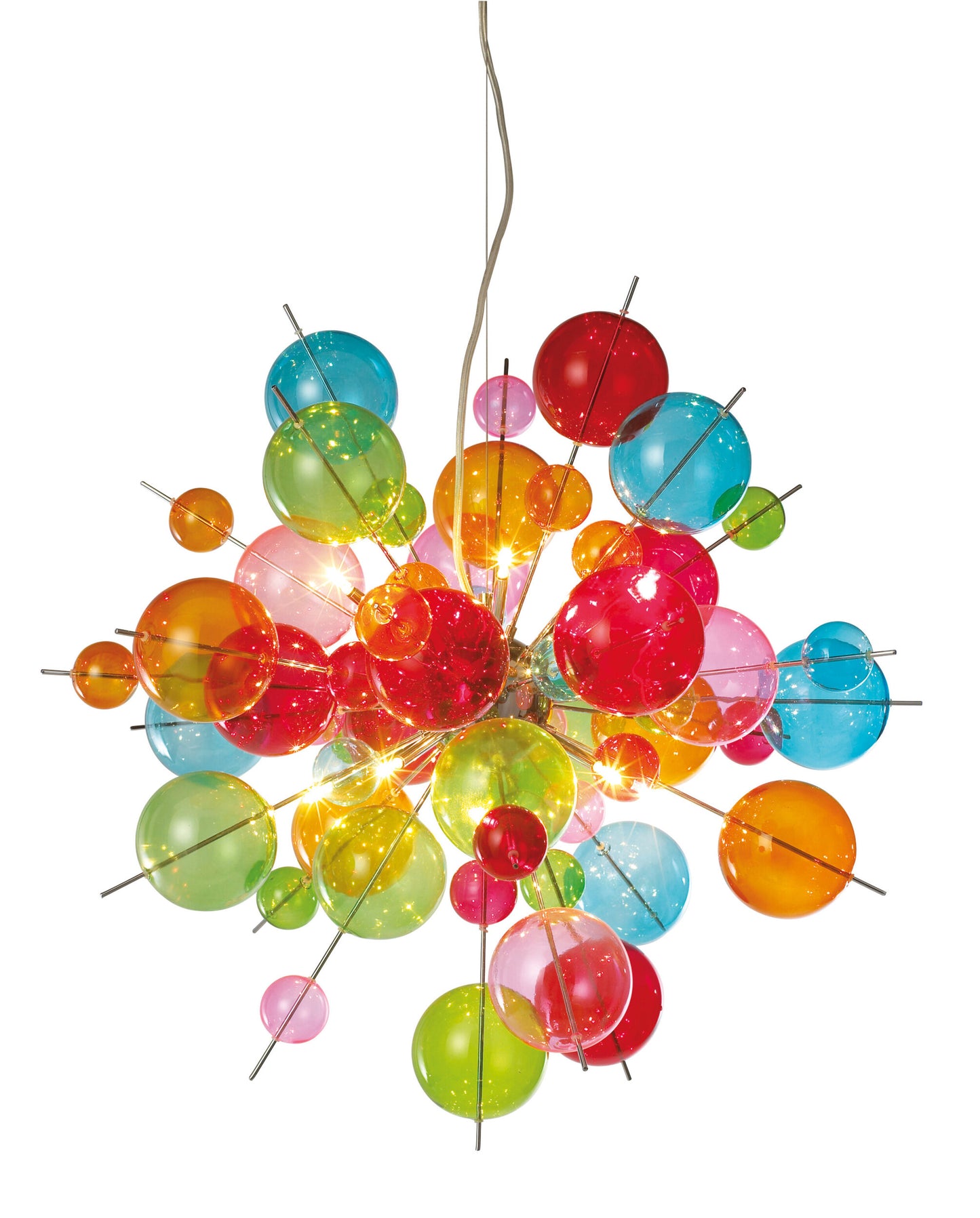 Pendelleuchte "EXPLOSION" Ø: 65 cm bunt