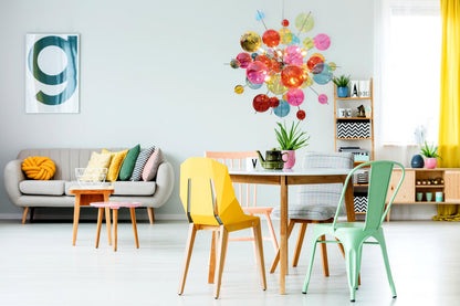 Pendelleuchte "EXPLOSION" Ø: 65 cm bunt