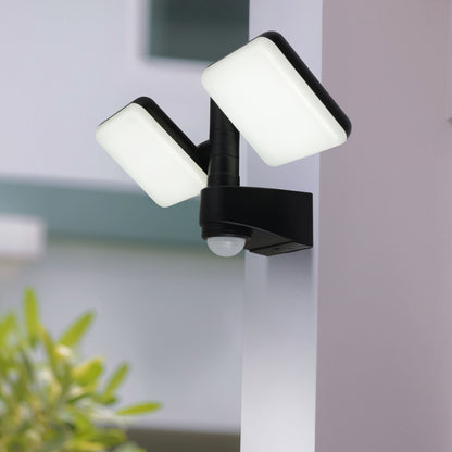 LED Außenwandleuchte "JARO"  L:33cm 360°Bewegungsmelder