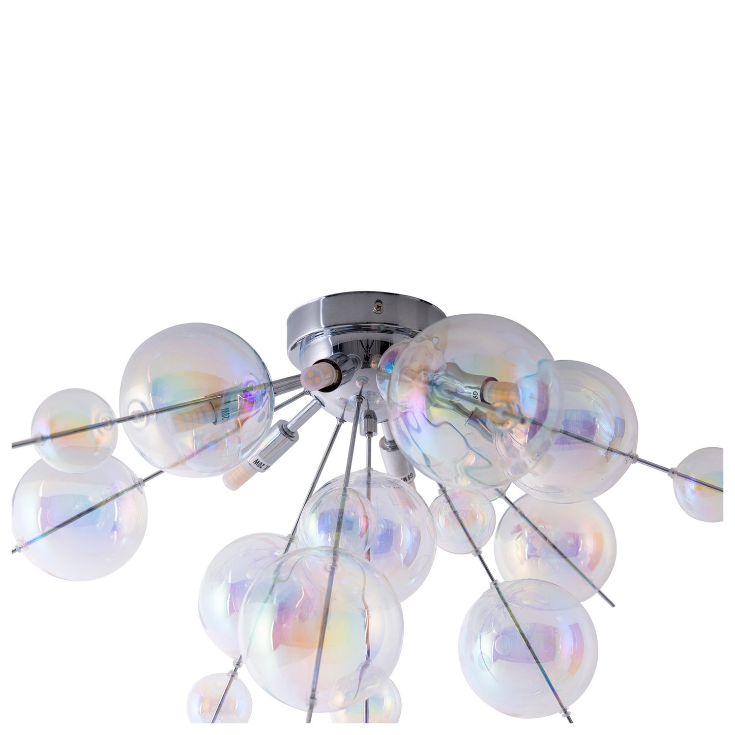 Deckenleuchte "EXPLOSION" Ø: 57cm irisierend