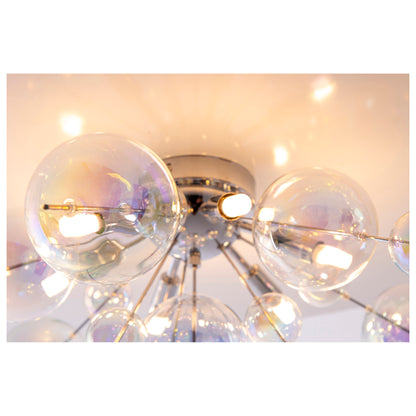 Deckenleuchte "EXPLOSION" Ø: 57cm irisierend