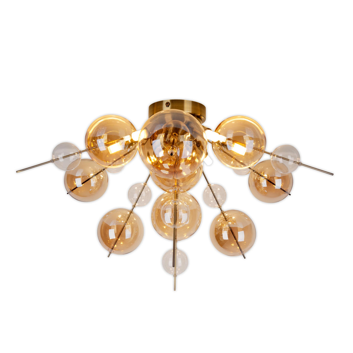 Deckenleuchte "EXPLOSION" Ø: 57cm amber