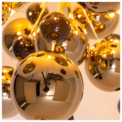 Deckenleuchte "EXPLOSION" Ø: 57cm gold