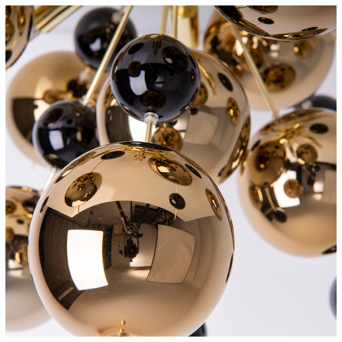 Deckenleuchte "EXPLOSION" Ø: 57cm gold