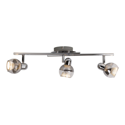 3er LED Wand-/Deckenleuchte "BOCCIA" L: 55cm
