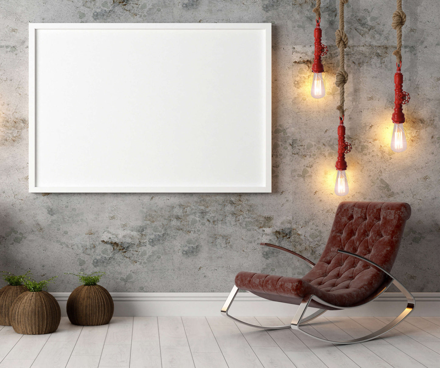 Metallbaldachin "REGIA" H: 145cm inkl. Hanfseil