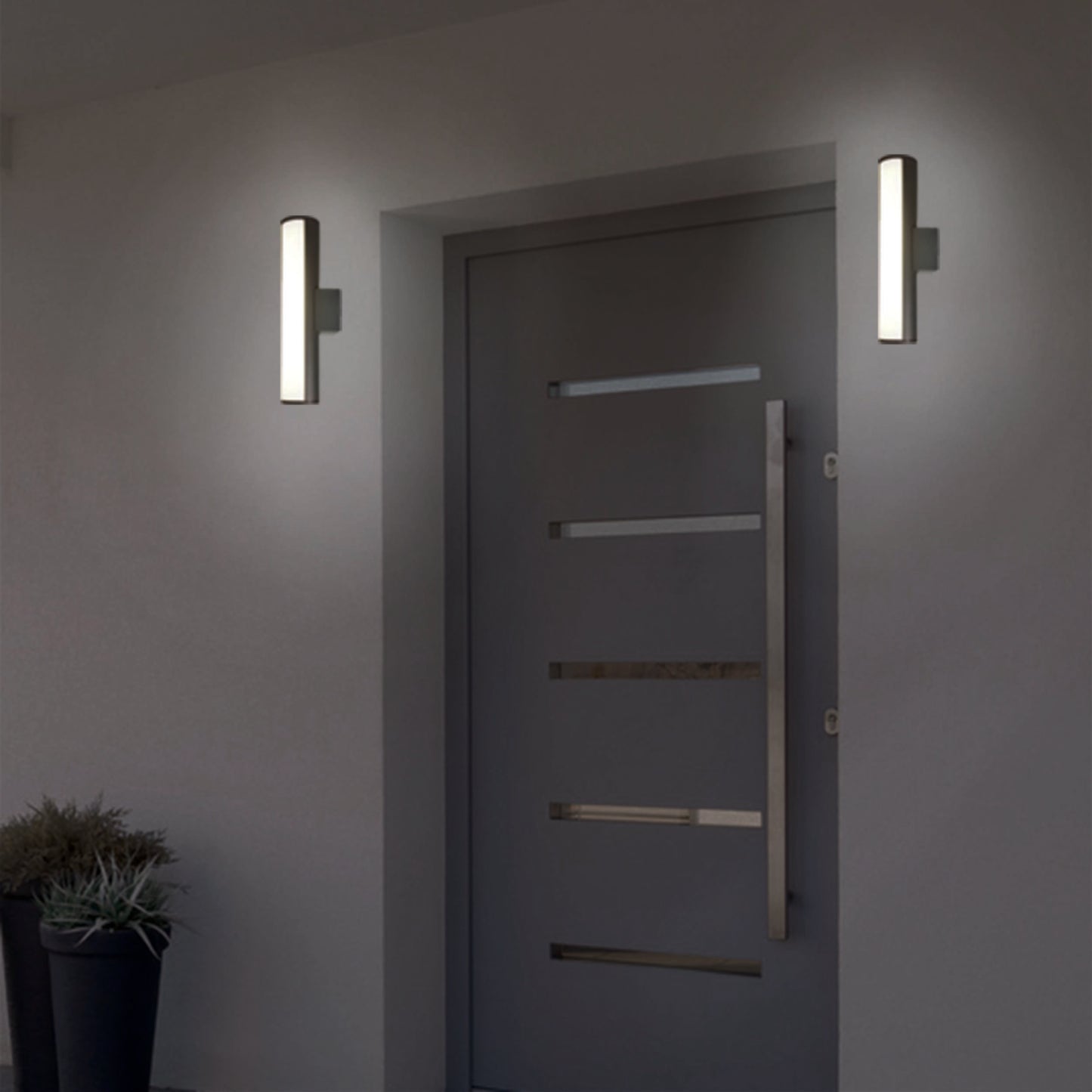 LED Außen Wandleuchten "FLAIR" L:30cm