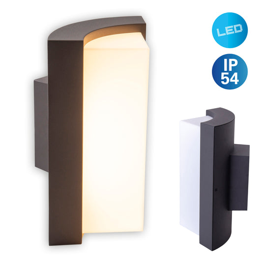 LED Außen Wandleuchte "RICO" H:14,8cm