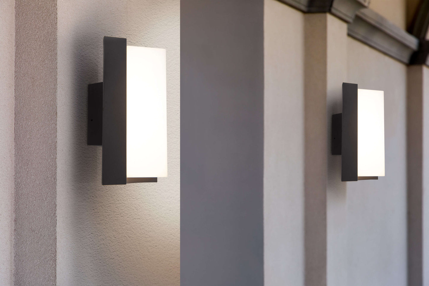 LED Außen Wandleuchte "RICO" H:14,8cm