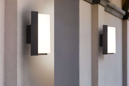 LED Außen Wandleuchte "RICO" H:14,8cm