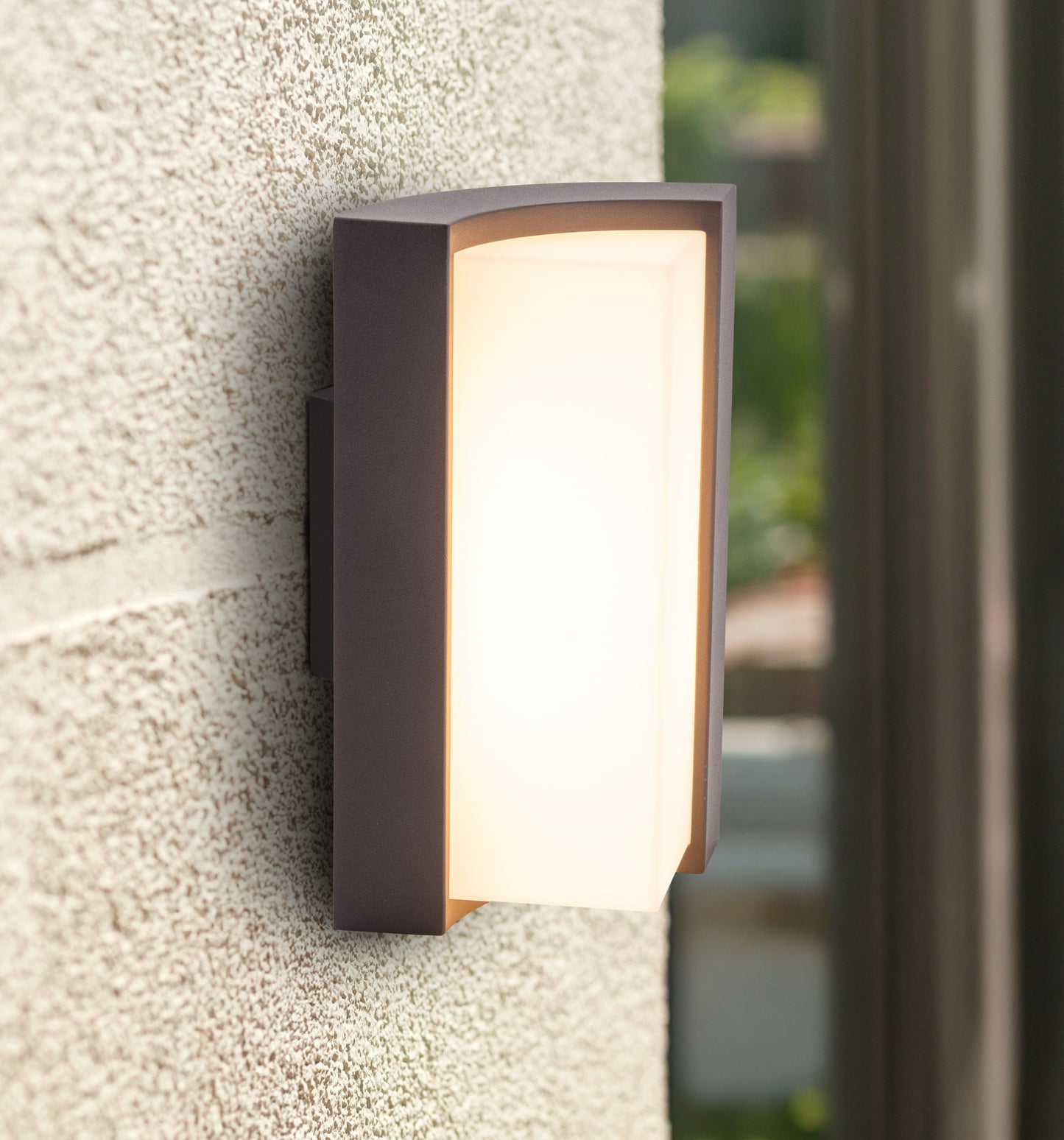 LED Außen Wandleuchte "RICO" H:14,8cm