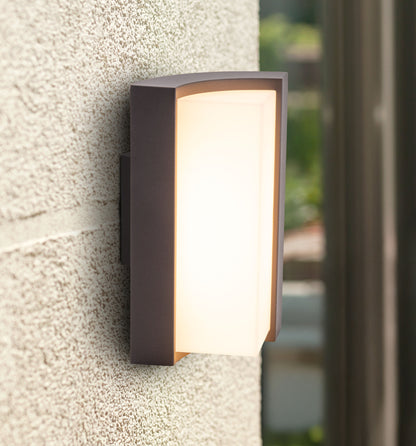 LED Außen Wandleuchte "RICO" H:14,8cm