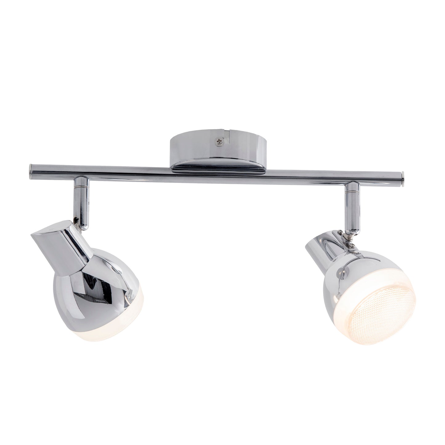 2er LED Wand-/Deckenschiene "CHROMEY" L:30cm