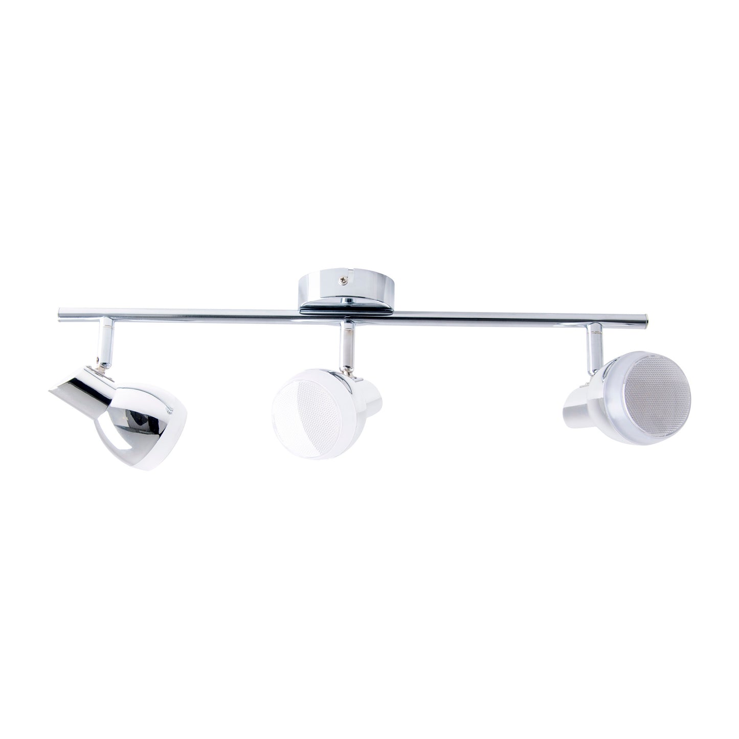 3er LED Wand-/Deckenschiene "CHROMEY" L:48cm