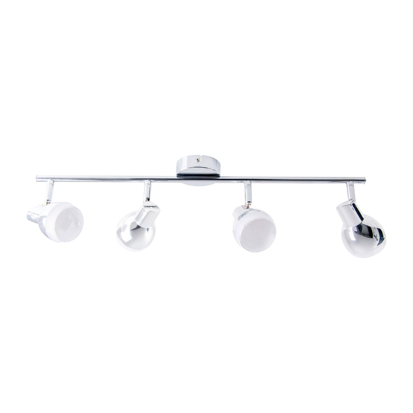 4er LED Wand-/Deckenschiene "CHROMEY"