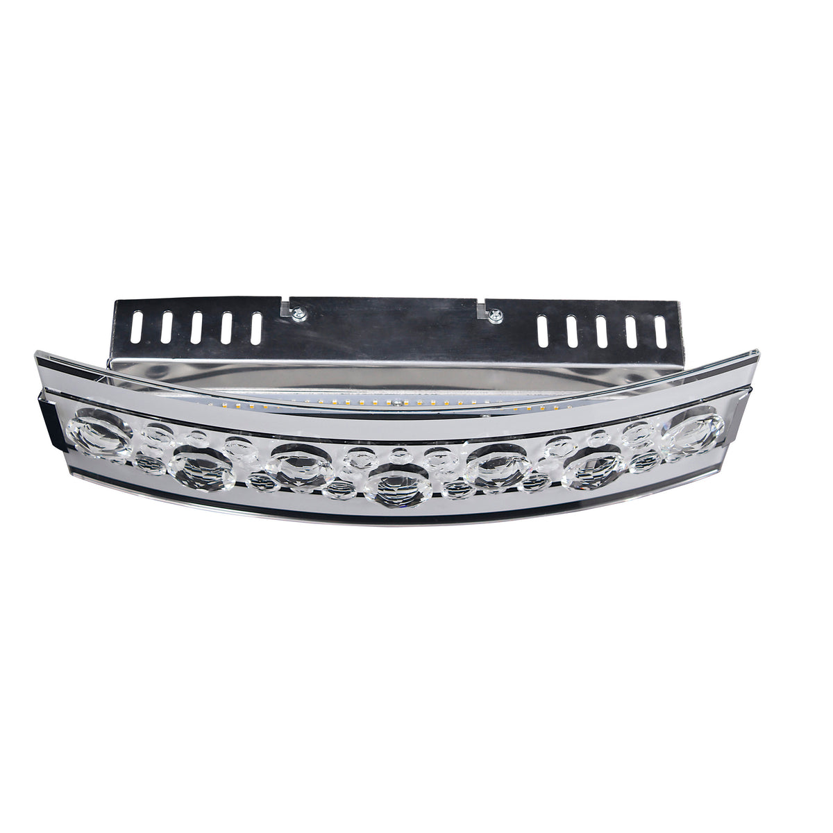 LED Wandleuchte L: 35cm chrom