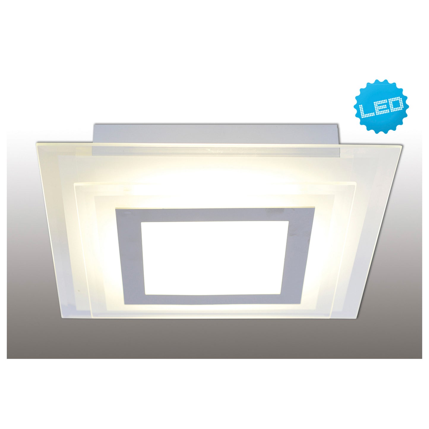 LED Wand- und Deckenleuchte "LUCCA"