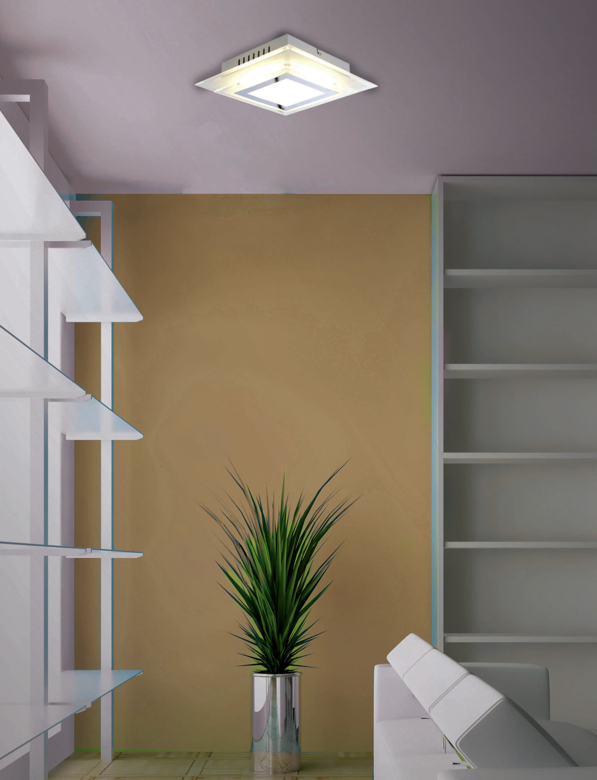 LED Wand- und Deckenleuchte "LUCCA"