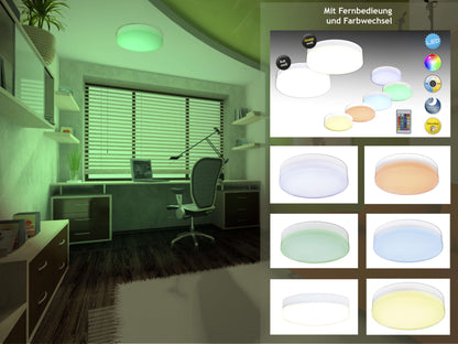 LED Deckenleuchte "COOL" Ø:25,5cm