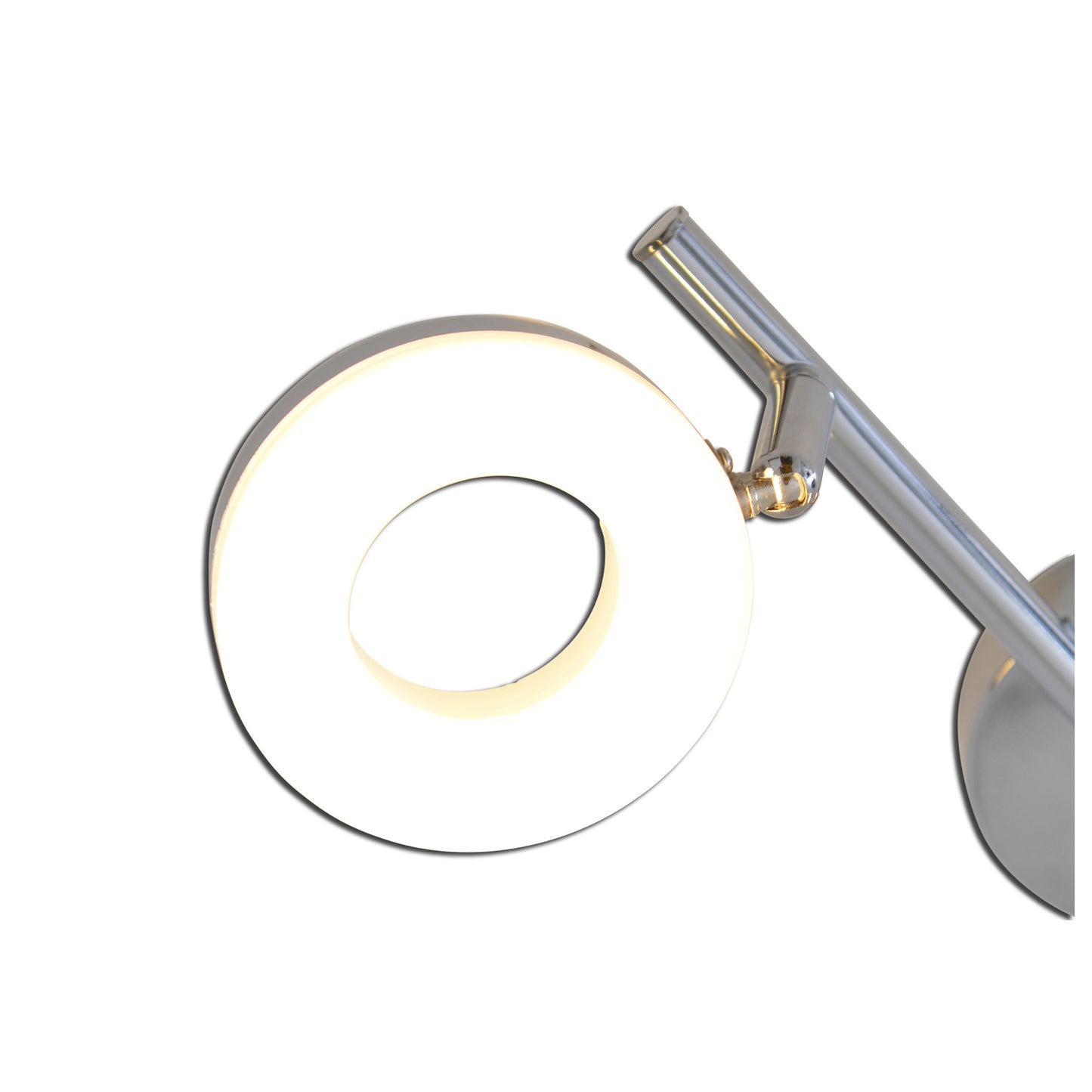 2er LED Wand-/Deckenspot L: 30cm chrom