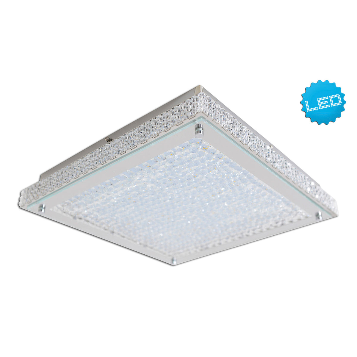 LED Deckenleuchte "MADRID" L/B: 39cm