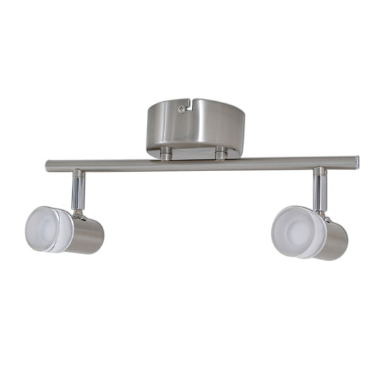 2er LED-Wand-u. Deckenspot "MALAGA" l:34cm