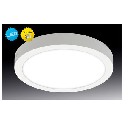 LED Aufbaupanel dimmbar "DIMPLEX" D: 30 cm