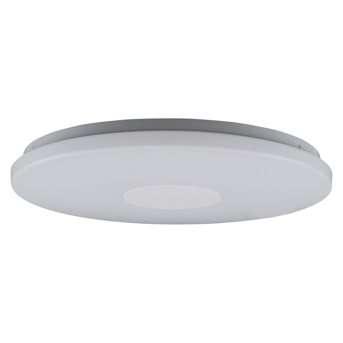 Deckenleuchten - LED Deckenleuchte "PERTH", Deckenlampe im Functional Style, aus Metall und Kunststoff in weiß, 6 cm hoch, Ø 60 cm, inkl. LED  dimmbar  CCT-Wechsler  RGB-Farbwechsler  Nachtlichtfunktion  Fernbedienung