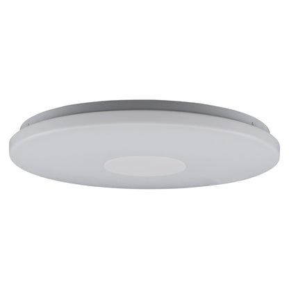 Deckenleuchten - LED Deckenleuchte "PERTH", Deckenlampe im Functional Style, aus Metall und Kunststoff in weiß, 6 cm hoch, Ø 60 cm, inkl. LED  dimmbar  CCT-Wechsler  RGB-Farbwechsler  Nachtlichtfunktion  Fernbedienung